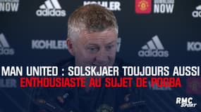Man United : Solskjaer toujours aussi enthousiaste au sujet de Pogba