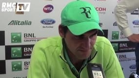 "Djokovic n'est pas injouable" (Roger Federer)