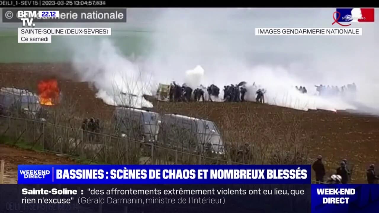 les images impressionnantes de la confrontation entre les manifestants et les gendarmes les images impressionnantes de la confrontation entre les manifestants et les gendarmes