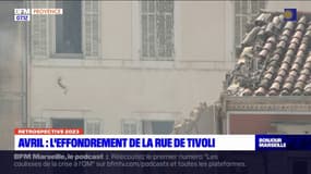 Rétrospective 2023: l'effondrement d'immeubles en avril rue de Tivoli à Marseille