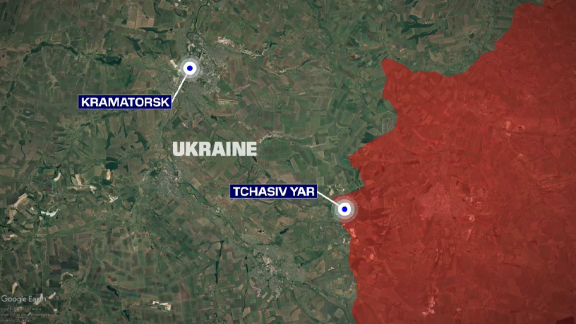 The front line after taking tchassiv Iar at Oblast Donetsk in Ukraine on July 31, 2025 The front line after taking tchassiv Iar at Oblast Donetsk in Ukraine on July 31, 2025