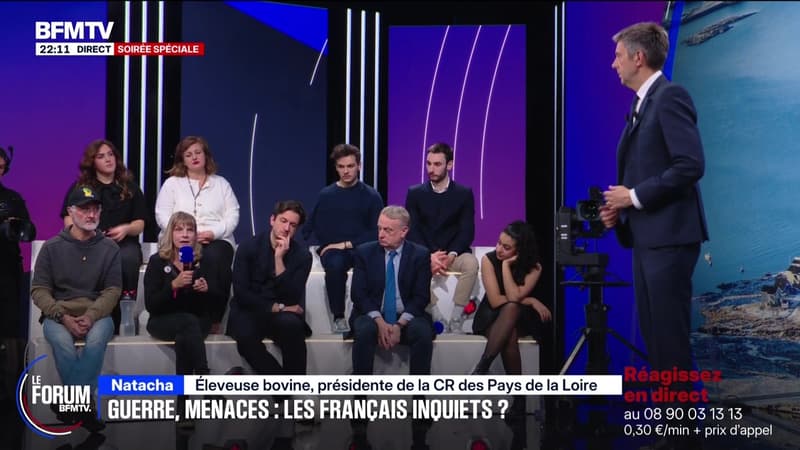 Le Forum BFMTV – Guerre, menaces : les Français inquiets ?