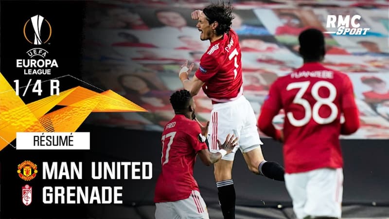 Résumé : Manchester United (Q) 2-0 Grenade - Ligue Europa quart de finale retour