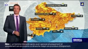 Météo Côte d'Azur: des éclaircies sur la côte mais des averses possibles dans les reliefs