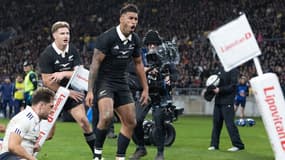 Rieko Ioane lors du match Nouvelle-Zélande-France (43-17), le 12 juillet 2025