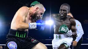 Souleymane Cissokho à Roland-Garros contre le Russe Ismail Iliev