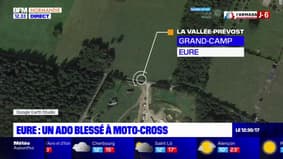 Eure: un adolescent blessé à moto-cross dans un accident