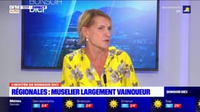 Régionales en Paca: Chantal Eyméoud, maire d'Embrun et conseillère régionale, se réjouit "du très bon score" de Renaud Muselier