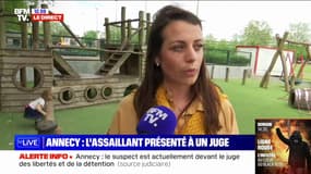 "C'est traumatisant": les habitants d'Annecy viennent se recueillir sur le lieu de l'attaque au couteau 