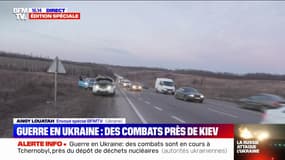 Guerre en Ukraine: plusieurs dizaines de milliers d'habitants prennent la route pour fuir l'est du pays