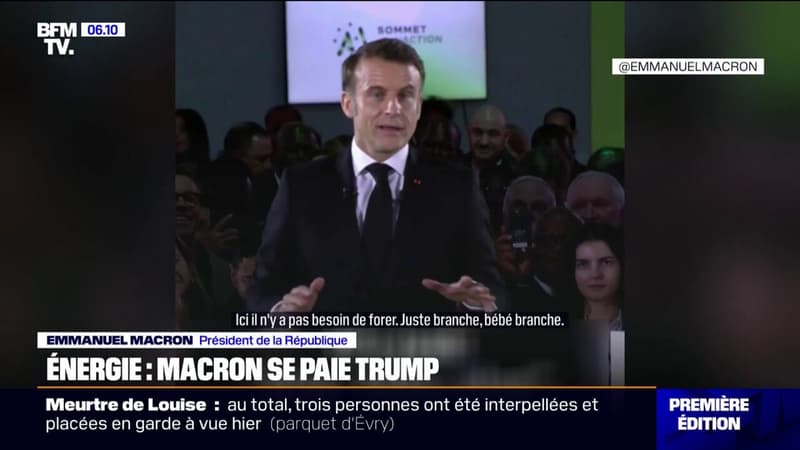 Énergie: Emmanuel Macron se paie Donald Trump au sommet sur l'intelligence artificielle