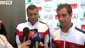 Coupe Davis - Tsonga : "La force de notre groupe, c'est l'homogénéité" 