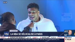 La NBA se délocalise à Paris le temps d'un match 