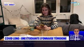 3 ans après le début de la pandémie, cette étudiante lyonnaise est toujours atteinte d'un COVID Long