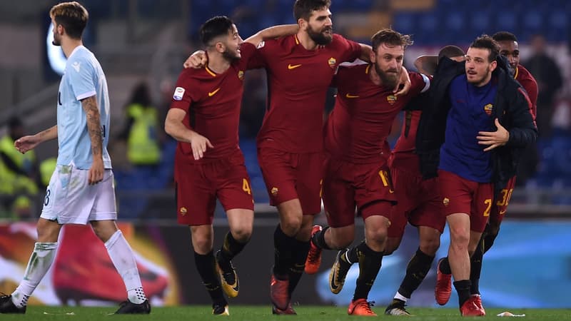 L'AS Roma monte sur le podium