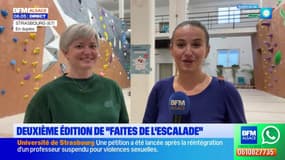 Strasbourg: une deuxième édition de "Faites de l'escalade"