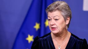 La commissaire européenne aux Affaires intérieures Ylva Johansson, le 10 mars 2023 à Bruxelles.