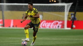 Jobe Bellingham lors du match Dortmund-Monterrey (2-1, Coupe du monde des clubs), le 1er juillet 2025