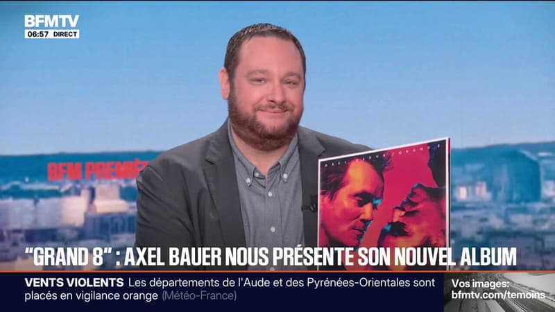 SIGNÉ CULTURE - Axel Bauer nous ouvre les portes de son studio et nous présente son dernier album intitulé "Grand 8"