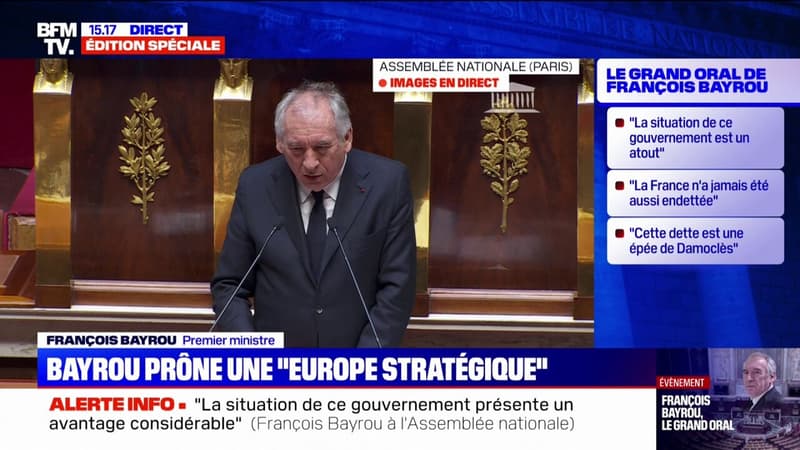 Avec son équipe gouvernementale, François Bayrou veut dépasser 