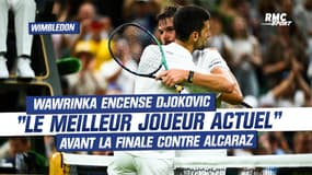 Wimbledon : Wawrinka encense Djokovic "le meilleur joueur actuel" avant la finale contre Alcaraz