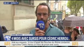 "J'ai l'impression de ne pas être du tout entendu par la justice", témoigne Cédric Herrou après 