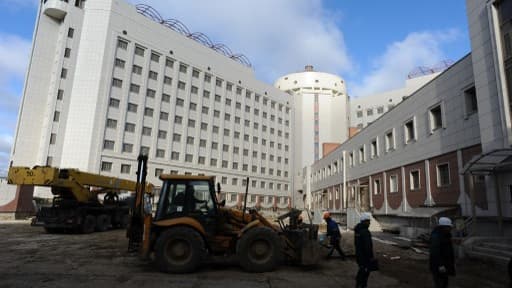 La prison "Kresty" située près de St Petersbourg en octobre 2014.