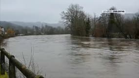 La crue en Corrèze. 