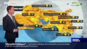 Météo Bouches-du-Rhône: beaucoup de soleil et un peu de vent tout au long de la journée, jusqu'à 18°C à La Ciotat