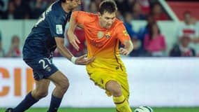 Javier Pastore face à Lionel Messi