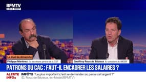 Rémunération des patrons du CAC 40: Geoffroy Roux de Bézieux estime qu'un haut niveau de rémunération permet d'avoir "les meilleurs patrons"