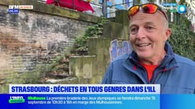 Strasbourg: des déchets en tout genre repêchés dans l’Ill