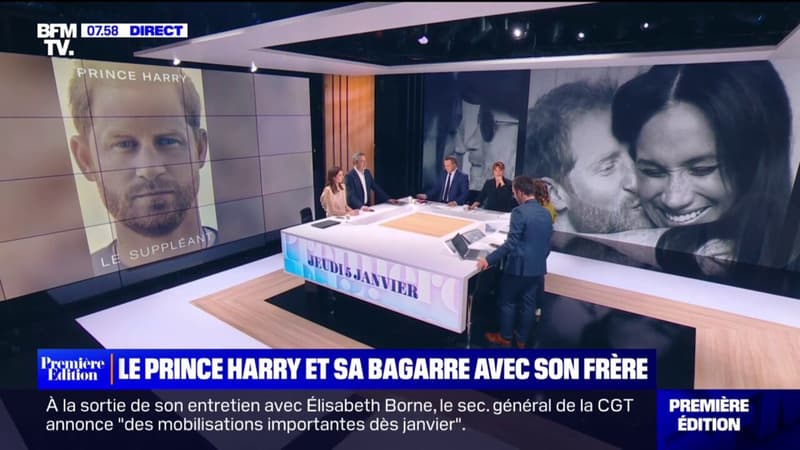 Le prince Harry raconte une violente dispute avec son frère William dans son autobiographie