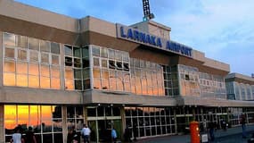 L'aéroport de Larnaca à Chypre.