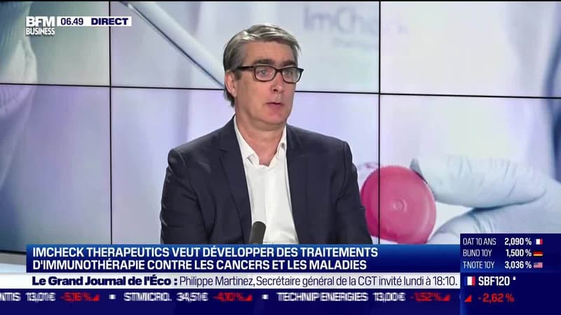 Pierre d'Epenoux (ImCheck Therapeutics): ImCheck lève 96 millions d'euros - 13/06