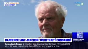 Banderole anti-Macron: un retraité de l'Eure condamné 