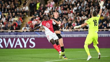 Erling Haaland inscrit un but contre Monaco avec Manchester City en Ligue des champions le 1er octobre 2025