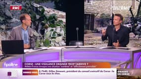 On peut tout dire sur RMC : La Corse frappée par des orages meurtriers - 19/08