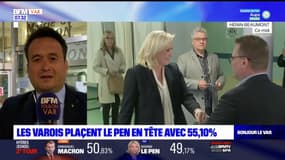 Présidentielle: Marine Le Pen en tête dans le Var au second tour