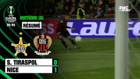 Résumé : S. Tiraspol 0-1 Nice - Conference League (8e aller)