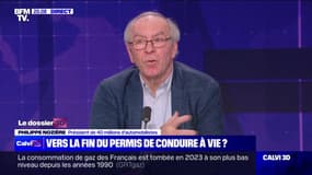 Fin du permis à vie: "On va se retrouver avec un embouteillage terrible des commissions médicales", pour Philippe Nozière (40 millions d'automobilistes)