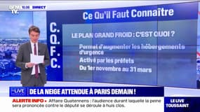 Qu'est-ce que le plan grand froid, déclenché à Paris?