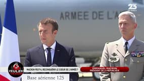 Les GG veulent savoir: Emmanuel Macron peut-il reconquérir le coeur de l'armée ? - 21/07