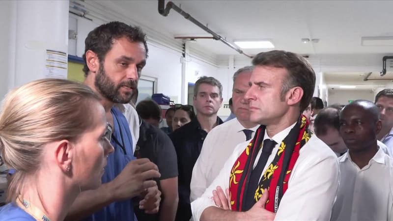 Suivez en direct la visite d'Emmanuel Macron à Mayotte après le passage du cyclone Chido