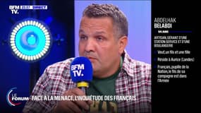Menace sécuritaire sur l'Europe: "Les discours ont été bons de la part du président de la République", affirme Abdelhak Beladi, commerçant