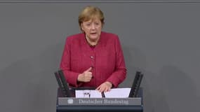 Angela Merkel s'inquiète et alerte la population à l'approche de Noël 