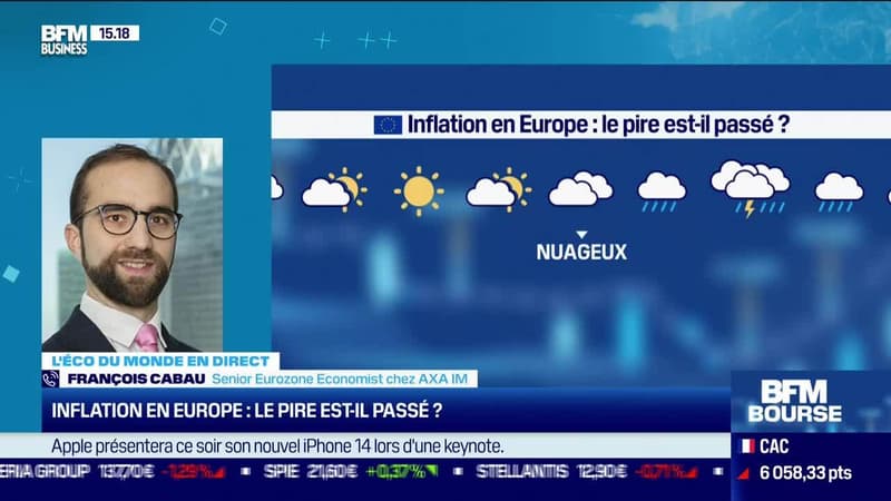 François Cabau (AXA IM) : Inflation en Europe, le pire est-il passé ? - 07/09