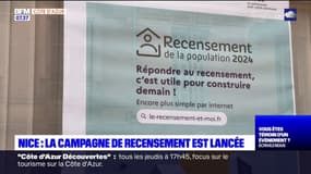 Nice: la campagne de recensement est lancée