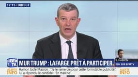 Lafarge prêt à participer à la construction du mur de Trump à la frontière mexicaine