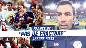 France 98 : "On reste une famille, il n'y a pas de fracture" assure Pirès